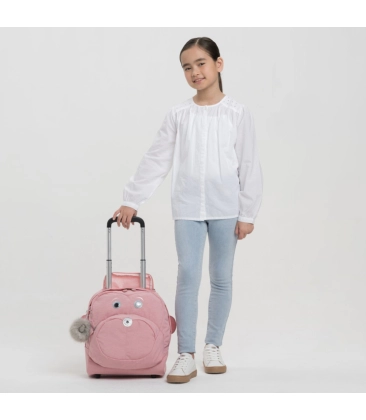 MOCHILA INFANTIL KIPLING NUSI SHASTA BRIDAL ROSE ROSA