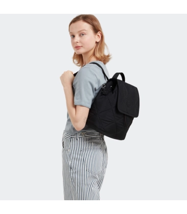 MOCHILA KIPLING ADINO COSMIC BLACK QI PRETO