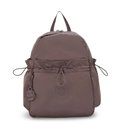 MOCHILA KIPLING AMITA SIMPLY MOCHA MARROM