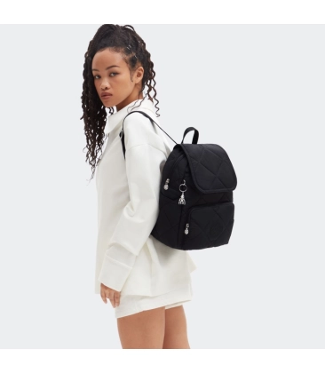 MOCHILA KIPLING CITY PACK S COSMIC BLACK QL PRETO