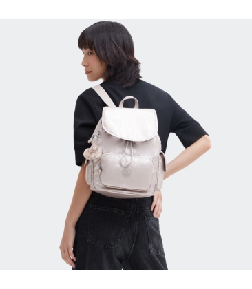 MOCHILA KIPLING CITY PACK S METALLIC GLOW 