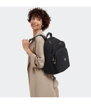 MOCHILA KIPLING DELIA ENDLESS BLACK PRETO
