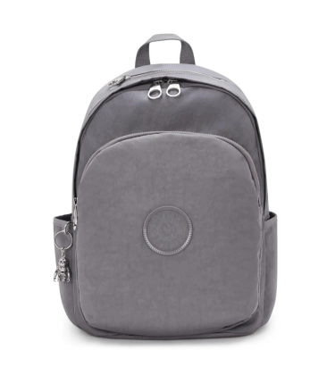 MOCHILA KIPLING DELIA GREY SPICE CINZA