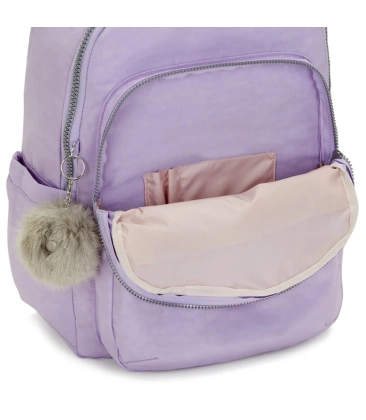 MOCHILA KIPLING SEOUL BRIDAL LAVANDER ROXO