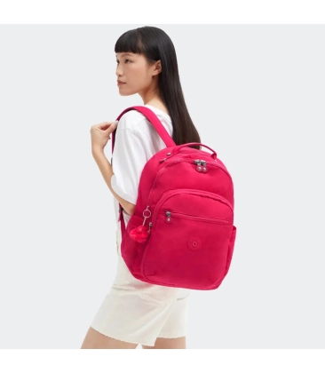 MOCHILA KIPLING SEOUL CONFETTI PINK ROSA