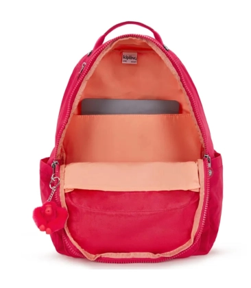 MOCHILA KIPLING SEOUL CONFETTI PINK ROSA