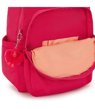 MOCHILA KIPLING SEOUL CONFETTI PINK ROSA