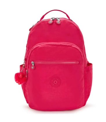 MOCHILA KIPLING SEOUL CONFETTI PINK ROSA