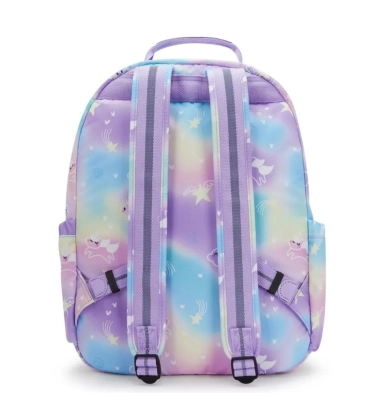 MOCHILA KIPLING SEOUL COSMO GRADIENTE ROXO