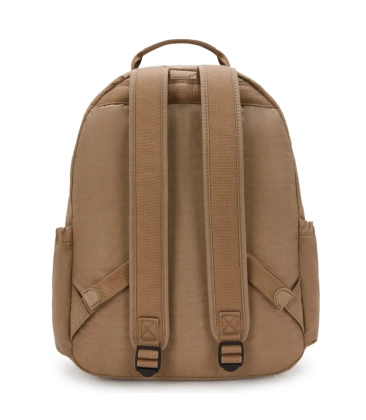 MOCHILA KIPLING SEOUL EARLY TAN MARROM