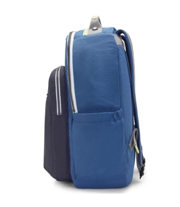 MOCHILA KIPLING SEOUL FANTASY BLUE BL AZUL