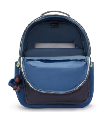 MOCHILA KIPLING SEOUL FANTASY BLUE BL AZUL
