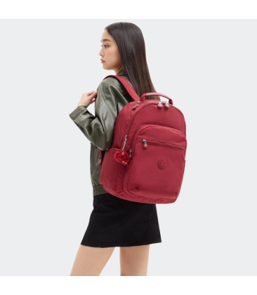 MOCHILA KIPLING SEOUL FUNKY RED VERMELHO