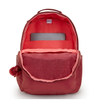 MOCHILA KIPLING SEOUL FUNKY RED VERMELHO