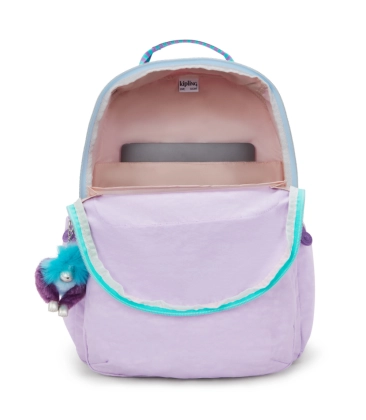 MOCHILA KIPLING SEOUL LAVENDER ROXO