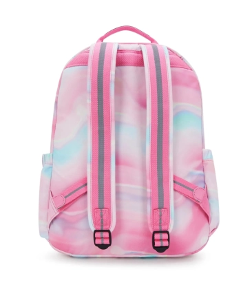 MOCHILA KIPLING SEOUL ROSE GLOW ROSA