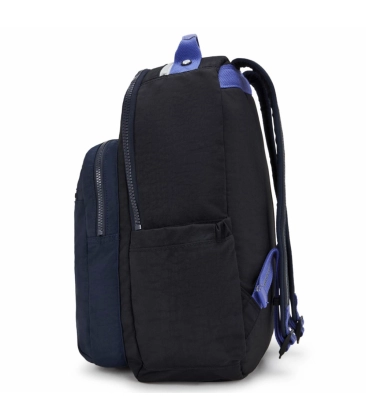 MOCHILA KIPLING SEOUL TRUE BLOCK AZUL