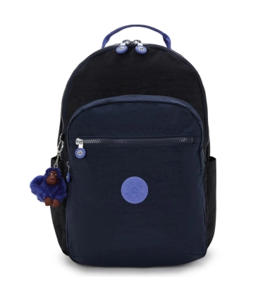 MOCHILA KIPLING SEOUL TRUE BLOCK AZUL