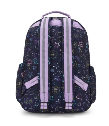 MOCHILA KIPLING SEOUL UNICORN STAR ROXO