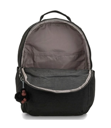MOCHILA KIPLING SEOUL XL TRUE BLACK PRETO