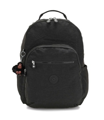 MOCHILA KIPLING SEOUL XL TRUE BLACK PRETO