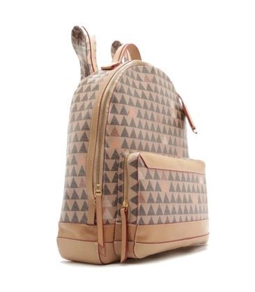 MOCHILA LUCY NEW TRIANGLE SCHUTZ BEGE