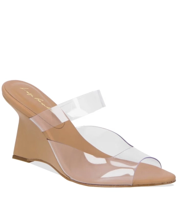 MULE ANABELA SALTO ALTO LUIZA BARCELOS BEGE