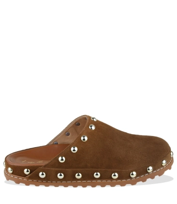 MULE CLOG TRATORADO LUIZA BARCELOS CARAMELO