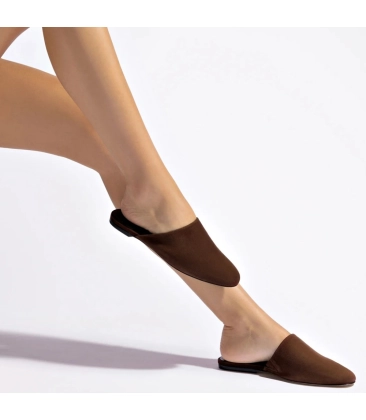 MULE FLAT VENICE LARROUDÉ MARROM