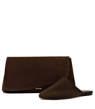 MULE FLAT VENICE LARROUDÉ MARROM