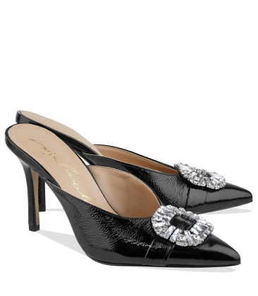 MULE SALTO ALTO LUIZA BARCELOS PRETO