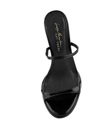MULE SALTO FLARE ALTO BY NATI VOZZA LUIZA BARCELOS PRETO