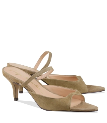 MULE SALTO MÉDIO LUIZA BARCELOS BEGE