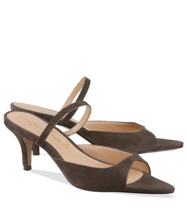 MULE SALTO MÉDIO LUIZA BARCELOS MARROM