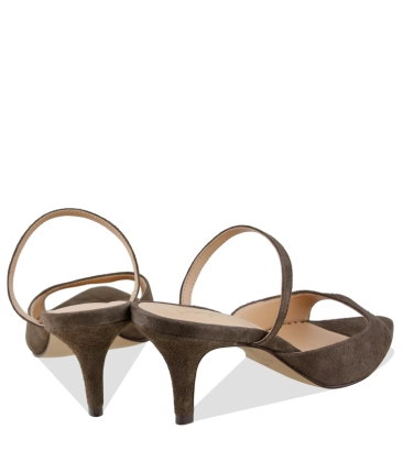 MULE SALTO MÉDIO LUIZA BARCELOS MARROM