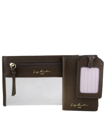 NECESSARIE TRAVEL LUIZA BARCELOS MARROM