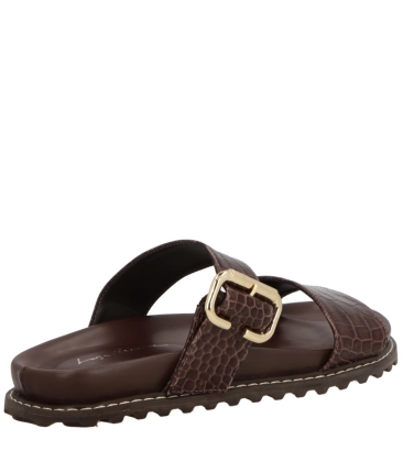 PAPETE CROCO LUIZA BARCELOS MARROM