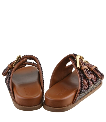 PAPETE MIÇANGAS SCHUTZ MARROM