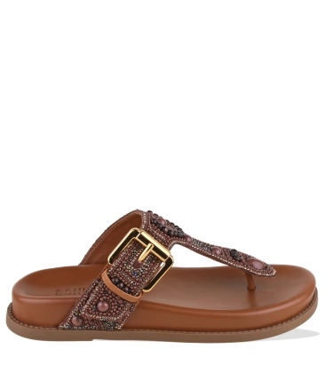 PAPETE MIÇANGAS SCHUTZ MARROM