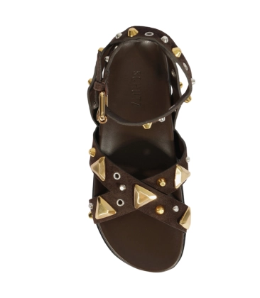 PAPETE SARA SPORTY SCHUTZ MARROM