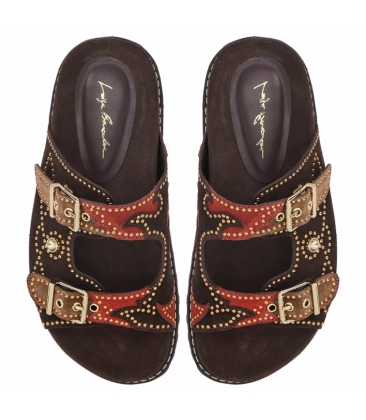 PAPETE TRATORADA LUIZA BARCELOS MARROM