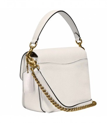 BOLSA COACH NEW YORK CASSIE CROSSBODY 19 BRANCO