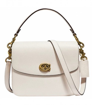 BOLSA COACH NEW YORK CASSIE CROSSBODY 19 BRANCO