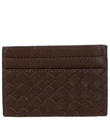 PORTA-CARTÕES LUIZA BARCELOS MARROM