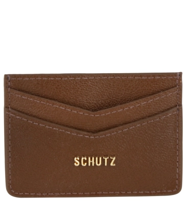 PORTA CARTÃO RONI SCHUTZ MARROM