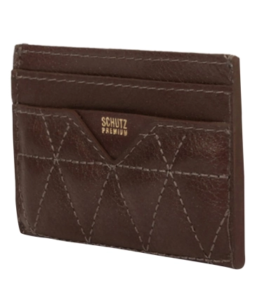PORTA CARTÃO SCHUTZ MARROM