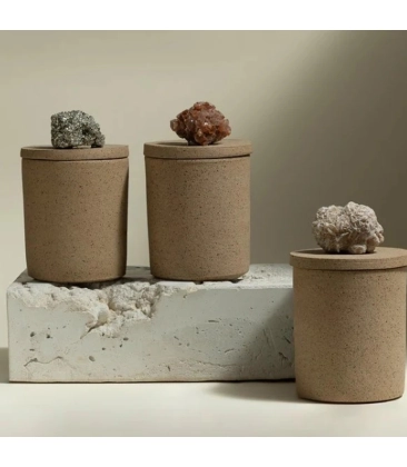 POTE CERÂMICA AREIA ARAGONITA SPUTNIK KUARAR