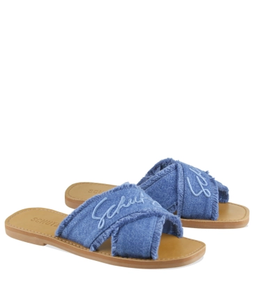 RASTEIRA DE X LOGO SCHUTZ AZUL