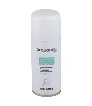 RENOVADOR DE NOBUCK E CAMURÇA 180ML ACQUARELA SHOP