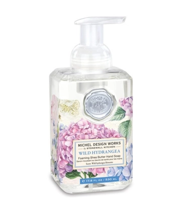 SABONETE LÍQUIDO WILD HYDRANGEA MICHEL DESIGN WORKS